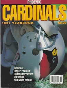 Anuario de los Cardenales Phoenix 1991 - Eneas Williams Salón de la fama Tim McDonald Eric Swann - Imagen 1 de 3