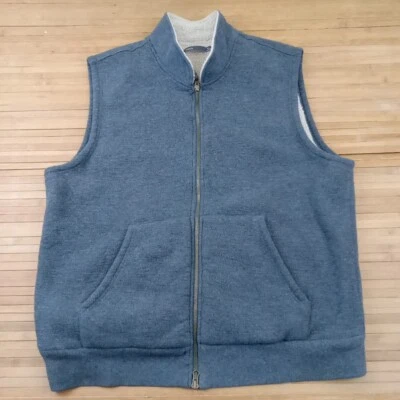 Chaleco Vince Sherpa Forrado Térmico Cremallera Completa Gris XL Foto 1 de 3
