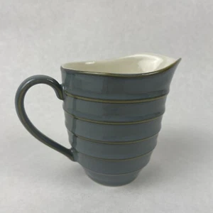 Dansk Creamer Slate Reactic Dinnerware Vertical Bands 4.25” Japan - Picture 1 of 18