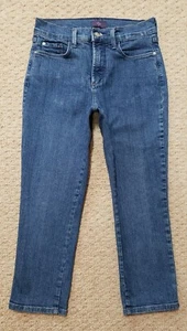 NYDJ Not Your Daughter's Jeans Cropped Stretch Denim Damen Größe 4 x L23 - Bild 1 von 5