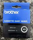 Vintage Brother Cassette Daisy Wheel BROUGHAM 10 NOS