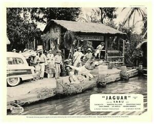 Jaguar Original Lobby Card Sabu Barton McLane Jonathan Hale 1956 Jungle 