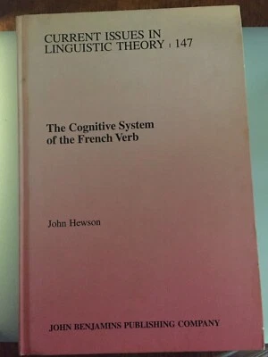 The Cognitive System of the French Verb by John Hewson - Image 1 of 2