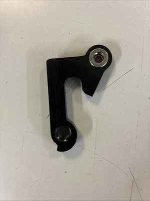 Вешалка переключателя передач NOS Wheels Manufacturing No2 номер 02 6061 алюминиевая черная - Изображение 1 из 4