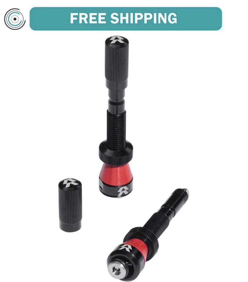 Válvulas tubeless Reserve Wheels Reserve Fillmore - 50 mm, negras, par Foto 1 de 1