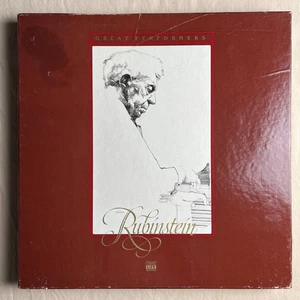 ARTHUR RUBINSTEIN Great Performers 1981 Vinyl Box Set Time Life STL-P01 - VG+ - Picture 1 of 5