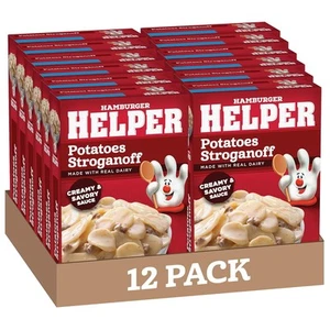 Papas Stroganoff 5,0 oz - 12 por estuche | Paquete de guarniciones para cena mezcla de pasta - Imagen 1 de 7