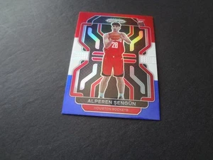 2021-22 Prizm Alperen Sengun Red White Blue Rookie 318 RC Houston Rockets - Picture 1 of 2