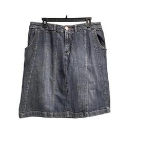 Lane Bryant Venezia Denim Skirt Size 14 - Picture 1 of 3