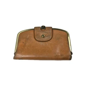 Hobo The Original Brown Leather Double sided Wallet - Picture 1 of 12