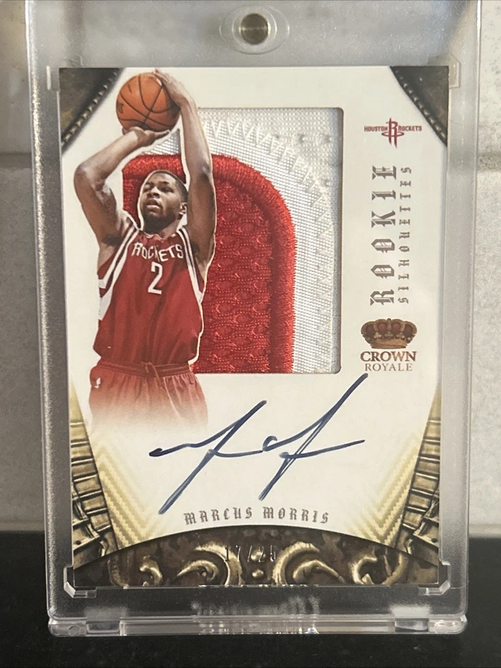 🔥2012-13 Panini Preferred - Rookie Silhouettes Marcus Morris /25 (AU, MEM, RC) Foto 1 de 4