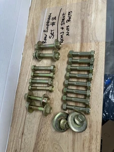 #3- 95-98 240sx S14 OEM Rear Suspension Nuts Bolts Mounting Hardware New ZINC - Bild 1 von 12