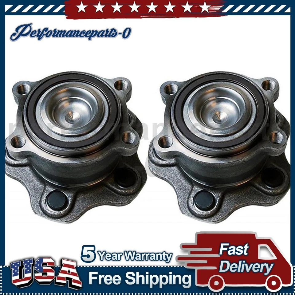 Conjunto de cojinete y buje de rueda trasera Mevotech Supreme para Nissan Quest 2011-2017 Foto 1 de 4