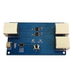 Gigabit Ethernet Port Switcher Interner/Externer Netzwerk-Switcher Netzwerk5915 - Afbeelding 1 van 10