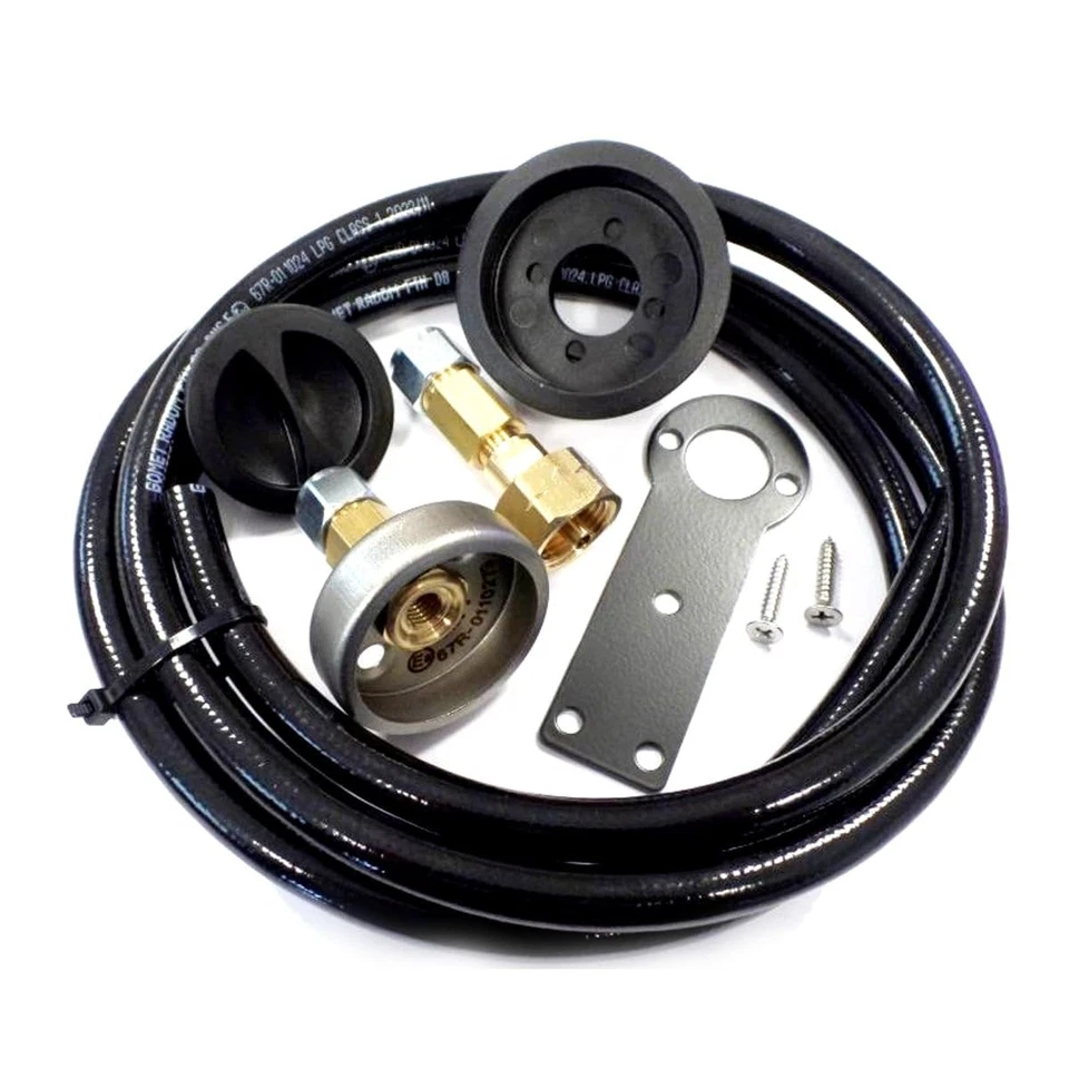 DN Autogas Parts Kit di ricarica per bombola del gas europeo GPL, 21,8