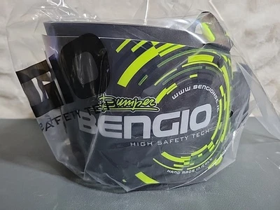 Protector de costillas Bengio parachoques tamaño estándar pequeño/mediano verde y negro Foto 1 de 4