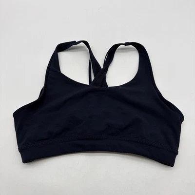 Женский спортивный бюстгальтер Athleta S синий однотонный логотип. #38272 - Изображение 1 из 4