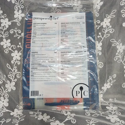 Juego de alfombrillas de corte flexibles Pampered Chef 1519 tabla de condimentar preparación ligera Foto 1 de 2