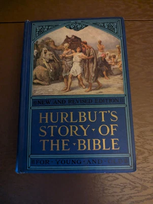 Hurlbuts Story Of The Bible 1932 Hardcover high end priest estate - Image 1 of 4