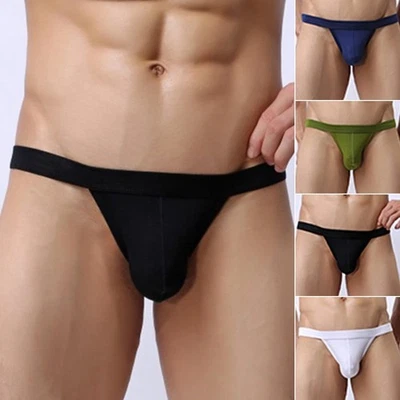 Slip Boxer Sous-vêtement String Sous-vêtements Souple Transparent Sexy - Photo 1/4