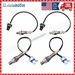 4x O2 Oxygen Sensor Upstream Downstream For 2003-2006 GMC Yukon Hummer H2 6.0L - Picture 1 of 11