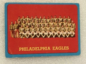 1963 Topps~Philadelphia Eagles Team~Card #121 - Bild 1 von 2