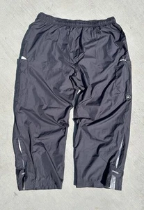 VTG STARTER Sweatpants Track Men XL Black Baggy Loose Fit Athletic Y2K Skater - Picture 1 of 13