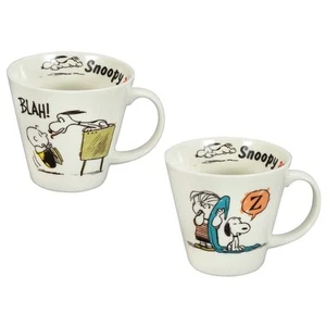 Becher Tasse "PEANUTS", ca. 340ml, Paar Set, Made in Japan, SN850-13 - Bild 1 von 1