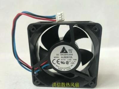 Delta 6025 AUB0612L DC12V 0.16A 6CM3 line mute cooling fan - Image 1 of 4