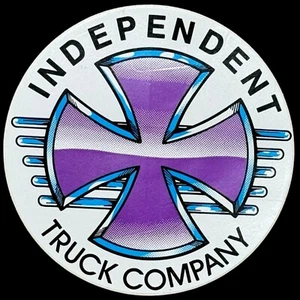 Vintage 1980’s Circular Independent Truck Company Skateboard Sticker - Picture 1 of 2
