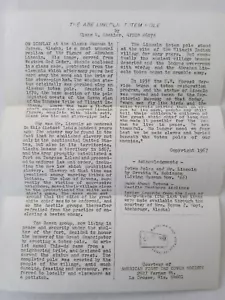 ABE LINCOLN Totem Pole Elmer Koehler 1967 lettera americana 1° giorno copertina società - Foto 1 di 10