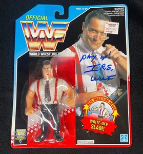 Irwin R. Schyster I.R.S Signed WWF Hasbro Series 5 Action Figure WWE JSA COA - Picture 1 of 3