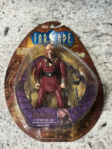 2000 Toy Vault Farscape Series 1 Limited Ka D’Argo A Blood Runs Clear figure NEW Cover