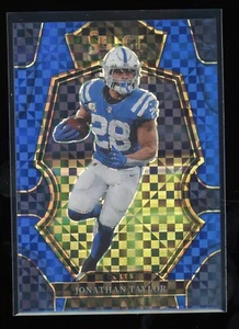 2022 Panini Select Colts Jonathan Taylor Blue Prizm #/199 - Picture 1 of 2