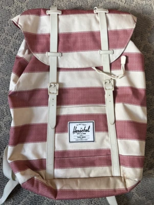 Mochila Herschel Supply Co. Bolso a Rayas Rojo/Blanco Foto 1 de 4