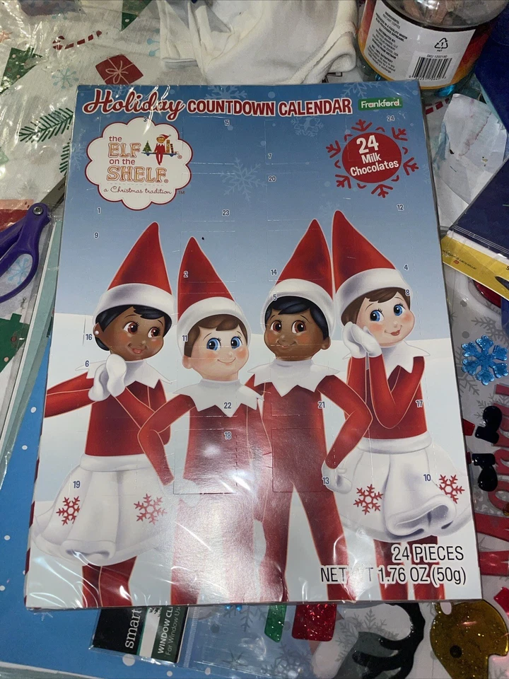 Elf On The Shelf: Holiday Advent 2023 countdown calendar - BRAND NEW - Image 1 of 2