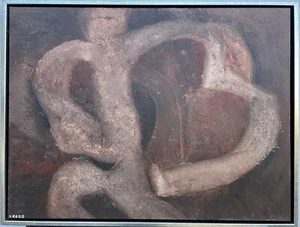 Composición abstracta de figuras Arte moderno de Nøgendan de Copenhague - Imagen 1 de 14