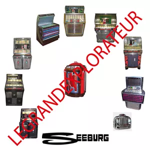 Ultimate Seeburg Jukebox Owner Repair Service manual & schematics 750 PDF on DVD - Picture 1 of 11