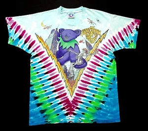 Camiseta Grateful Dead Camiseta De Colección 1993 MSG New York City King Kong Bear GDM L - Imagen 1 de 12