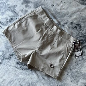 Vintage Deadstock Fred Perry 80er beige Tennisshorts New Old Stock neu mit Etikett 25”/26 - Bild 1 von 14