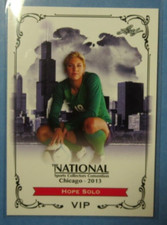  HOPE SOLO - 2013 Leaf National Convention VIP Promo Women's Soccer Card 