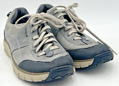 ZAPATOS CON CORDONES CLARKS WAVE WALK PARA MUJER TALLA 7,5 GRIS IMPERMEABLES PARA CAMINAR Foto 1 de 4