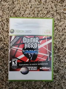 Guitar Hero: Van Halen (Microsoft Xbox 360, 2009) Disc and Sleeve Only, PROMO - Picture 1 of 2