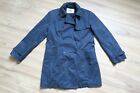 Original Burberry Trenchcoat Mantel blau Sommer EU 36 S ohne Gürtel Damen