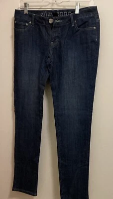 Juniors Ellemenno Jeans Size 7 S 7 Short Waist 30” Inseam 28” 30x28 Blue New - Image 1 of 4
