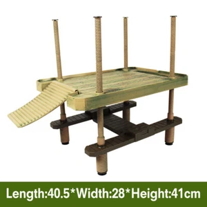 Turtle Pier Basking Platform Aquarium Fish Tank Reptile Floating Dock Pier Decor - Picture 1 of 11