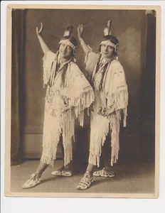 Rare Native American Artifacts Photograph-Visual Document Love Those Moccasins + - Picture 1 of 2