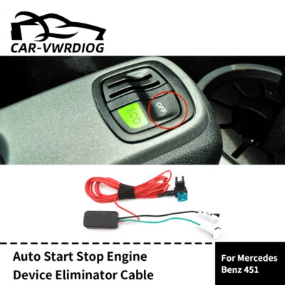 Para Mercedes Benz 451 Car Stop Start Sistema Cancelar Borrar Eliminator Cable - Imagen 1 de 4