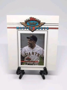 2021 Stadium Club Oversized Master Photos #OBPWM Willie Mays - Picture 1 of 6