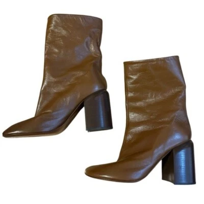 JIL SANDER NEW Nikki 90mm Ankle Boots Size 38 Foto 1 de 4